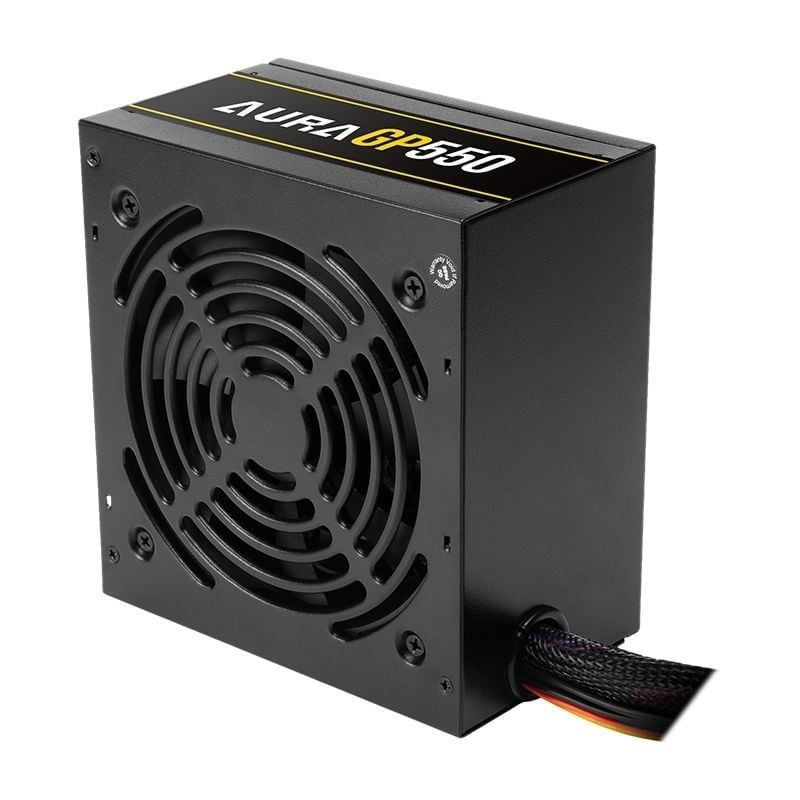 Nguồn máy tính Gamdias Aura GP550 550W ATX12V V2.4 - Đen | Non Modular, ATX