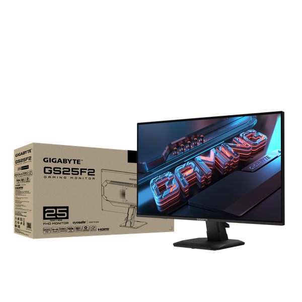 Màn Hình Gaming GIGABYTE GS25F2 (24.5 inch - IPS - FHD - 200Hz - 1ms)