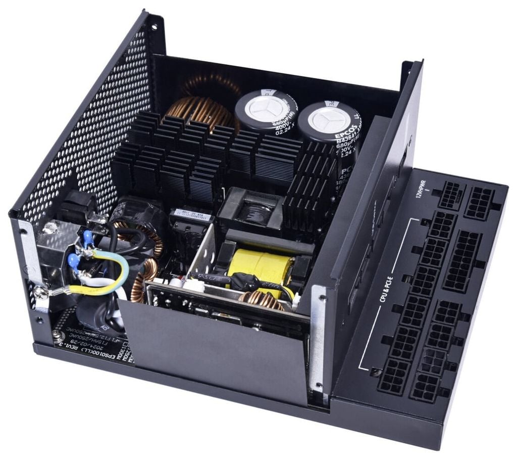 Nguồn Lian Li Edge 850W EG850 - ATX v3.1, 80 Plus PLATINUM, Full Modular