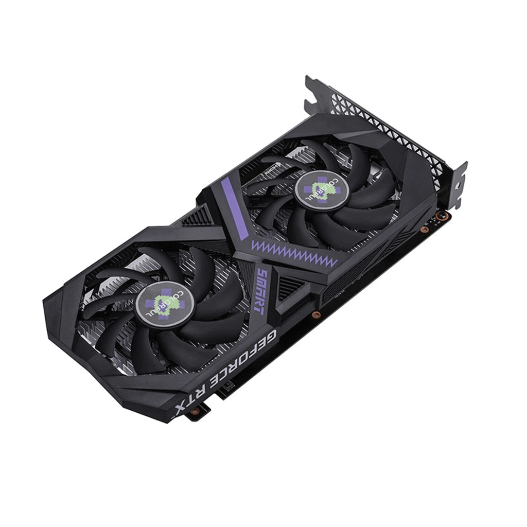 Card màn hình NVIDIA GeForce RTX 3050 Colorful V4-4 | 6GB GDDR6, 2304 CUDA, 450W