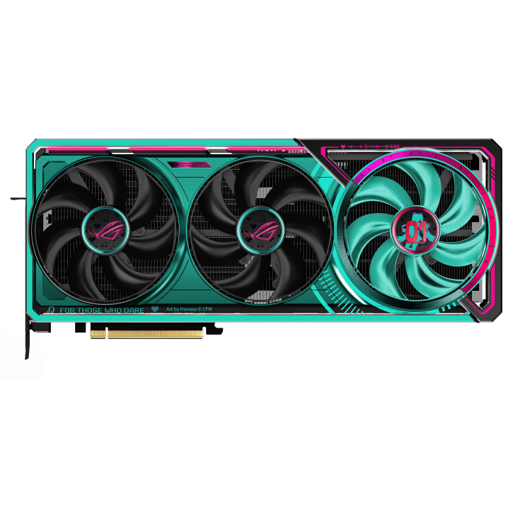 Card  màn hình Asus ROG Astral GeForce RTX™ 5080 16GB GDDR7 OC HATSUNE MIKU EDITION