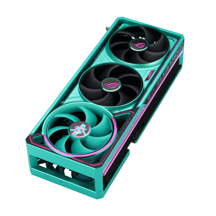 Card  màn hình Asus ROG Astral GeForce RTX™ 5080 16GB GDDR7 OC HATSUNE MIKU EDITION