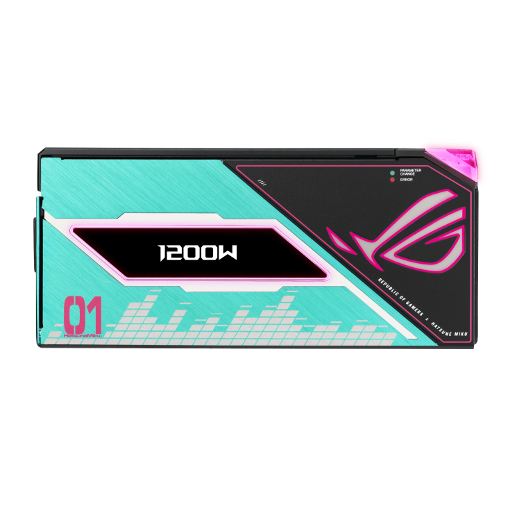 Nguồn Asus ROG Thor 1200W Platinum III Hatsune Miku Edition ATX 3.1