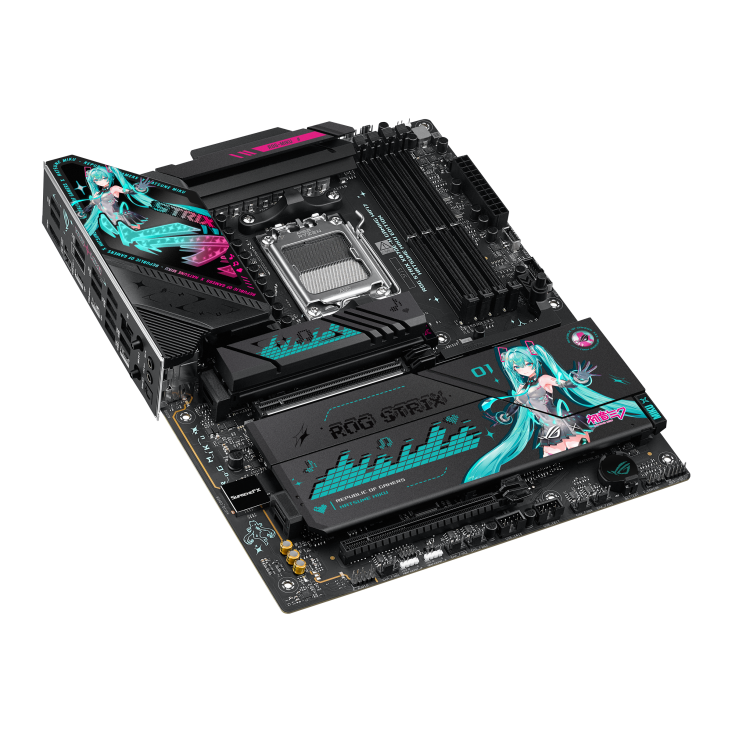 Mainboard Asus Rog X870E-H GAMING WIFI7 HATSUNE MIKU EDITION