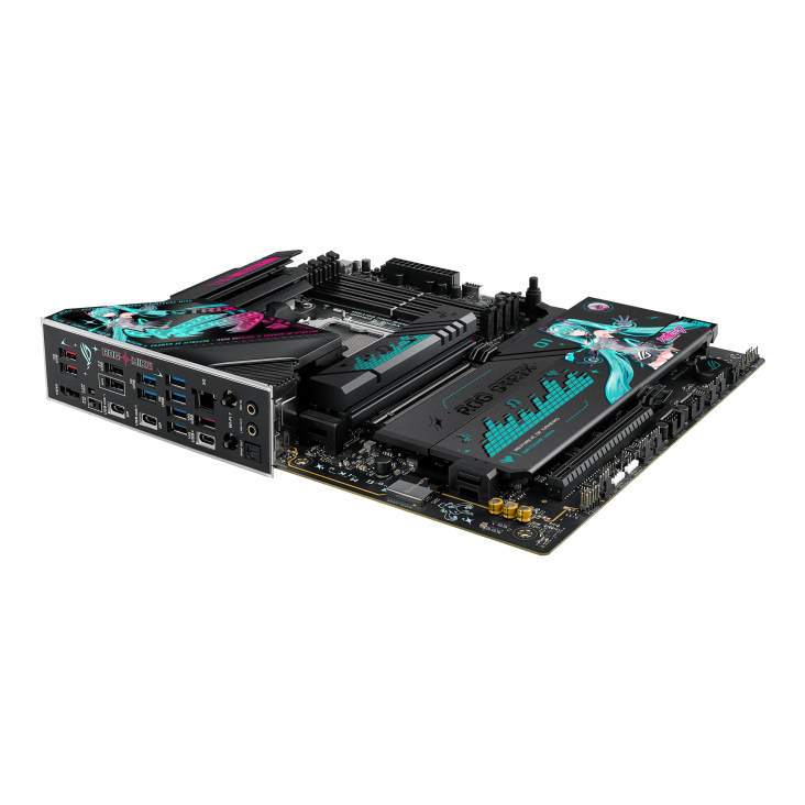 Mainboard Asus Rog X870E-H GAMING WIFI7 HATSUNE MIKU EDITION