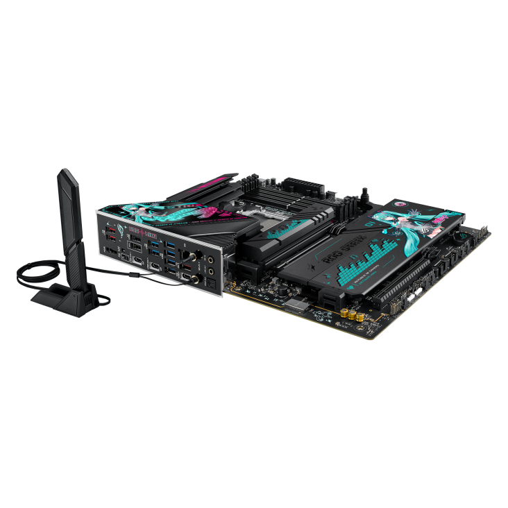 Mainboard Asus Rog X870E-H GAMING WIFI7 HATSUNE MIKU EDITION