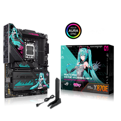 Mainboard Asus Rog X870E-H GAMING WIFI7 HATSUNE MIKU EDITION