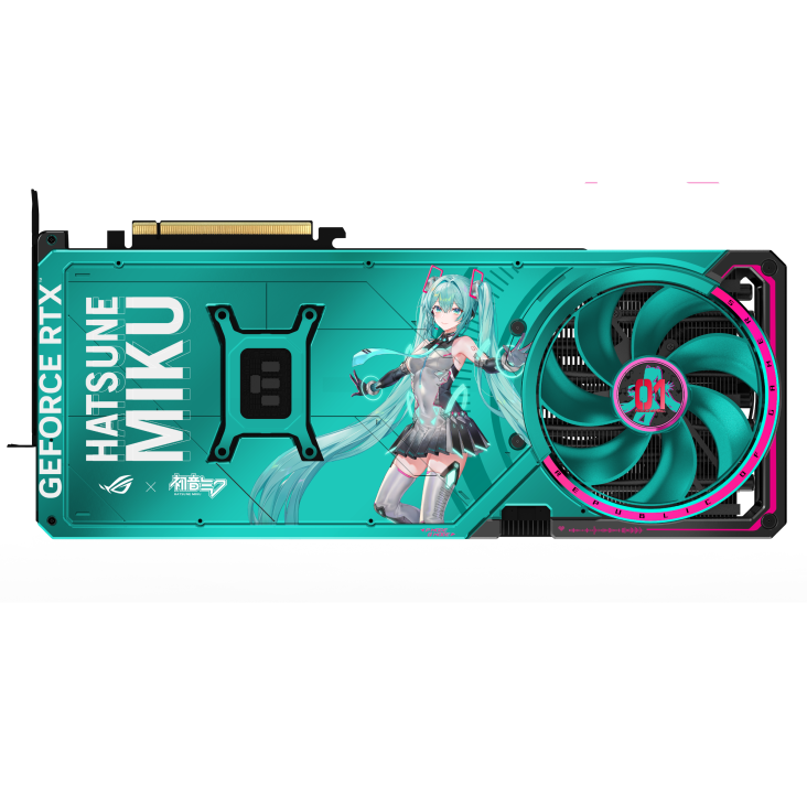 Card  màn hình Asus ROG Astral GeForce RTX™ 5080 16GB GDDR7 OC HATSUNE MIKU EDITION
