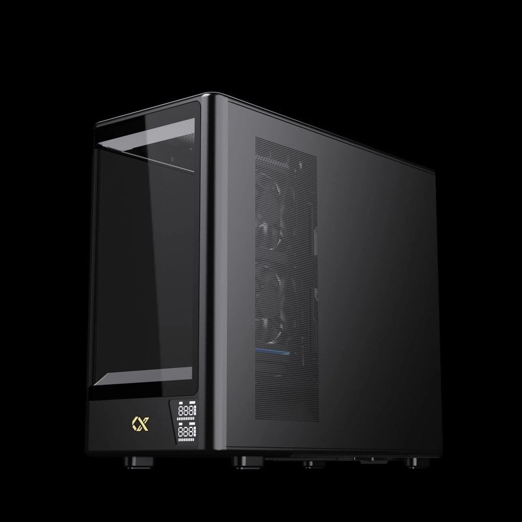 Thùng máy Xigmatek Moon ML DGT (Chưa kèm Fan) | M-ATX, Đen