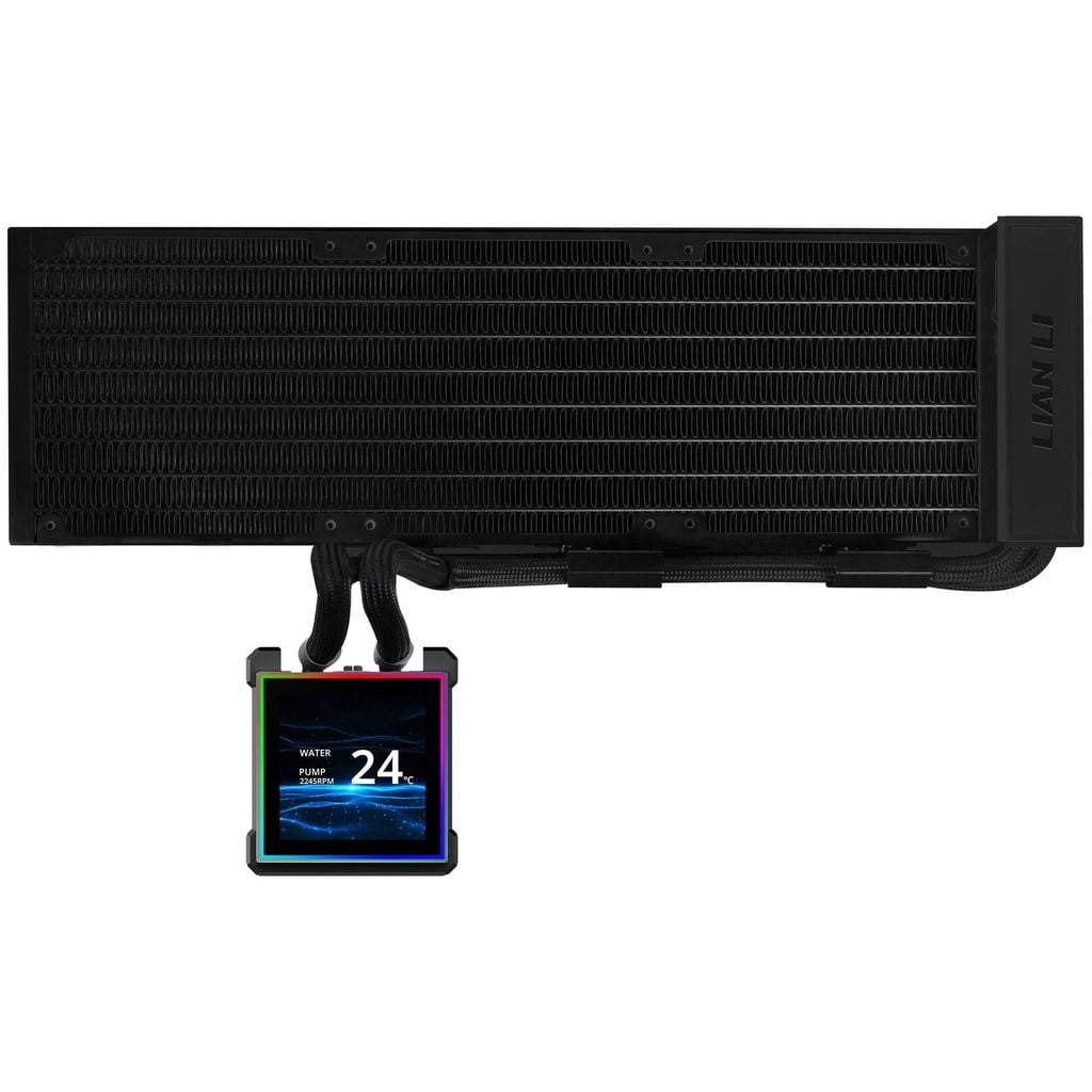 Tản Nhiệt Nước AIO Lian Li HYDROSHIFT II LCD-S 360 - Black (Non-Fan)