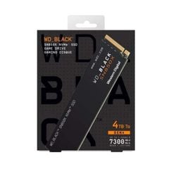 Ổ Cứng SSD Western Digital Black SN850X 4TB M2 PCIe 4.0