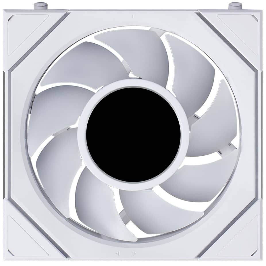 Bộ 3 fan case Lian Li Uni Fan SL-INF FLEX LCD 120  - WHITE (Quạt LCD 12cm)