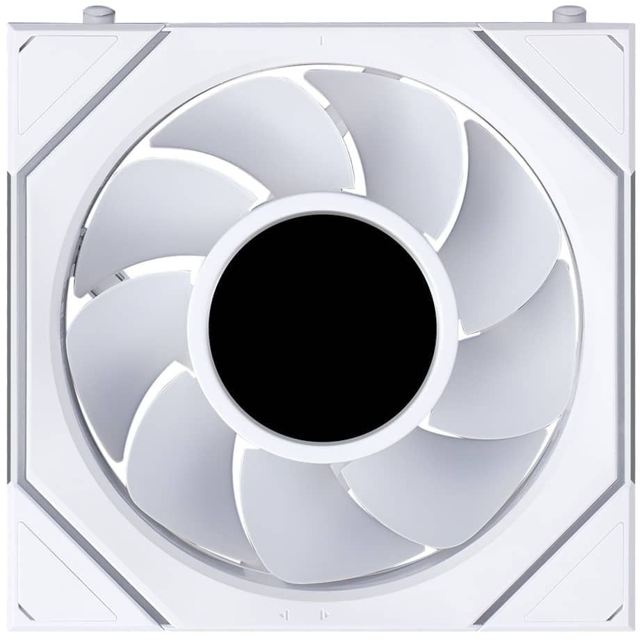 Bộ 3 fan case Lian Li Uni Fan SL-INF FLEX LCD 120  - WHITE (Quạt LCD 12cm)