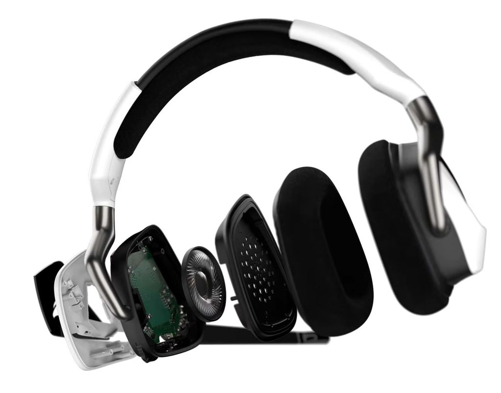 Tai nghe VOID RGB ELITE Wireless Premium Gaming Headset with 7.1 Surround Sound — White