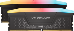 RAM CORSAIR VENGEANCE RGB RS DDR5 64GB (2 x 32GB) DDR5, 6000, 1.35V, Intel XMP & AMD EXPO - GREY CMG64GX5M2D6000Z40