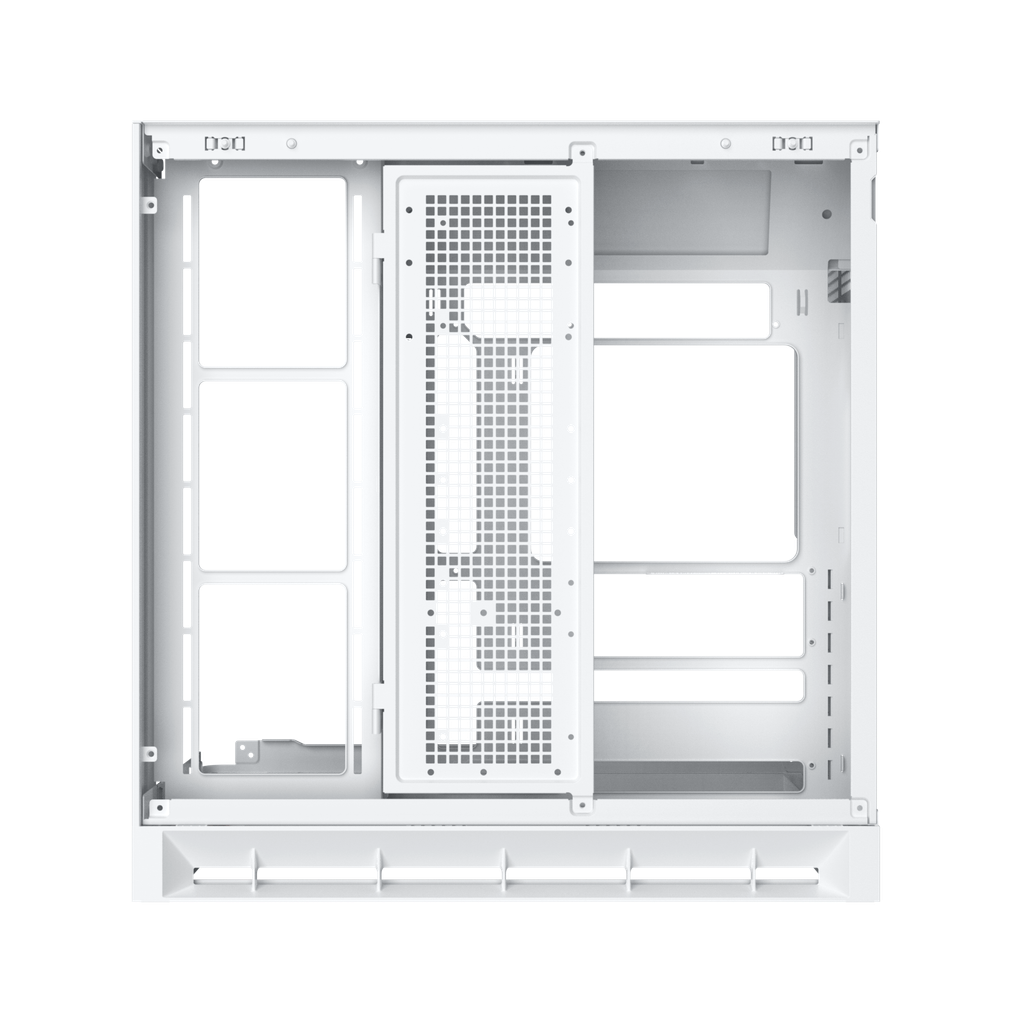 Thùng máy Xigmatek Pano II ATX (Không Kèm Fan) - White ( BFT  , ATX )