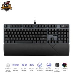 Bàn phím gaming ASUS XA14 ROG STRIX SCOPE II X NX Snow