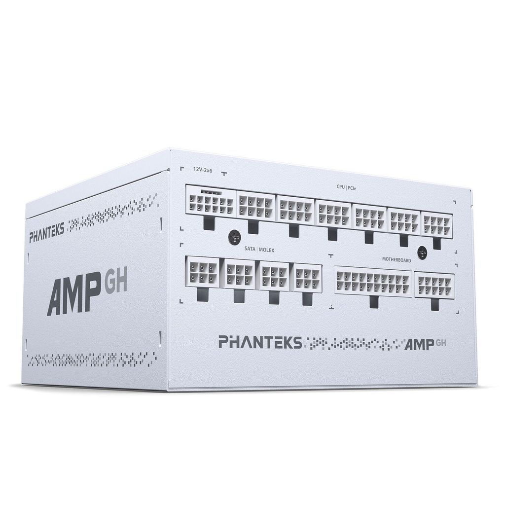 Nguồn Phanteks AMP GH Black 1200W (PCIe 5.1/ATX 3.1/Full Modular/Platinum)