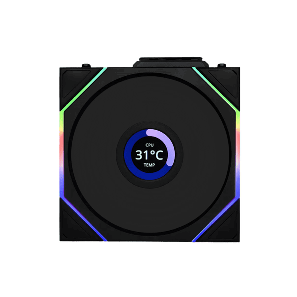 Lian Li UNI FAN TL 120 LCD Wireless Single Black Fan (12TLLCD1W1B)