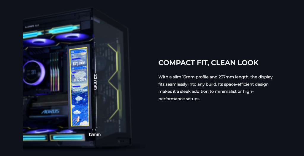 Màn hình đa năng Lian Li 8.8 UNIVERSAL SCREEN