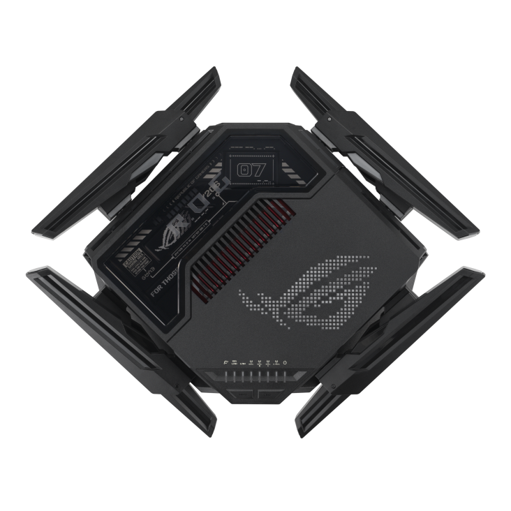 Bộ phát  WiFi 7 ASUS ROG Rapture GT-BE98 (Quad-band/ AiMesh/ AiProtection Pro)