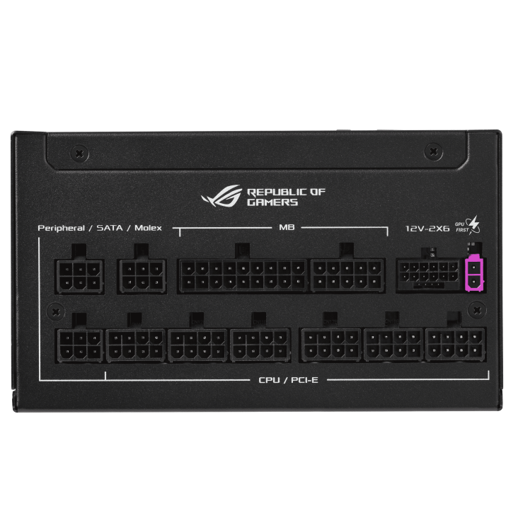 NGUỒN ASUS ROG STRIX 1000P PLATINUM ROG Equalizer ( ATX 3.1/ PCIe 5.1/ 80 Plus Plantinum/ Full Modular)