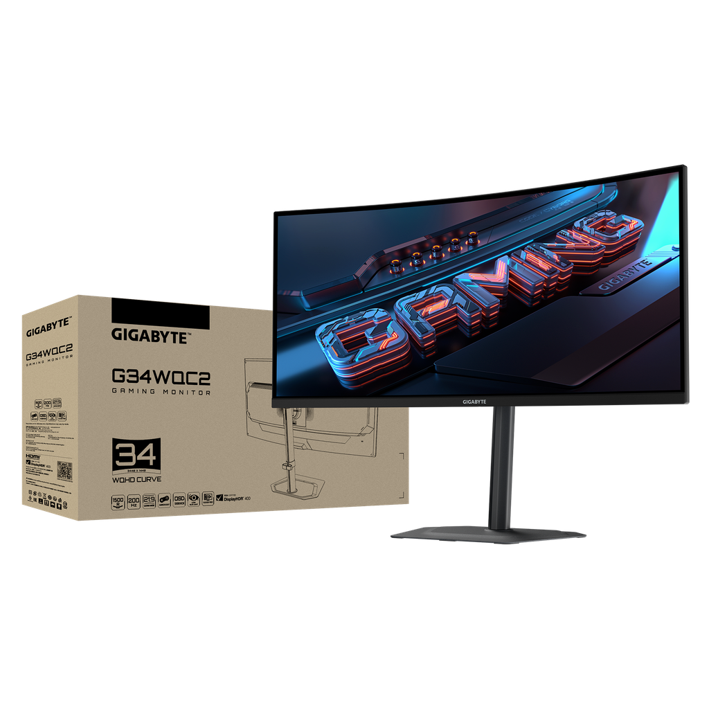 Màn hình cong GIGABYTE G34WQC2 34