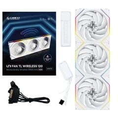 FAN  Lian-Li UNI Fan TL 120 LCD Wireless  Triple ( Bộ 3 fan )