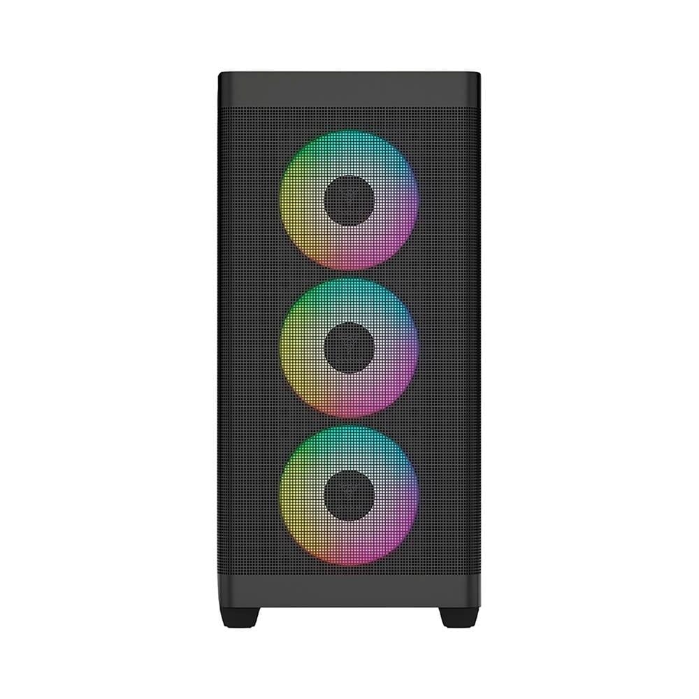 Case máy tính Gamdias ATHENA M3 Black ( EATX ) - Sẵn 4 fan ARGB