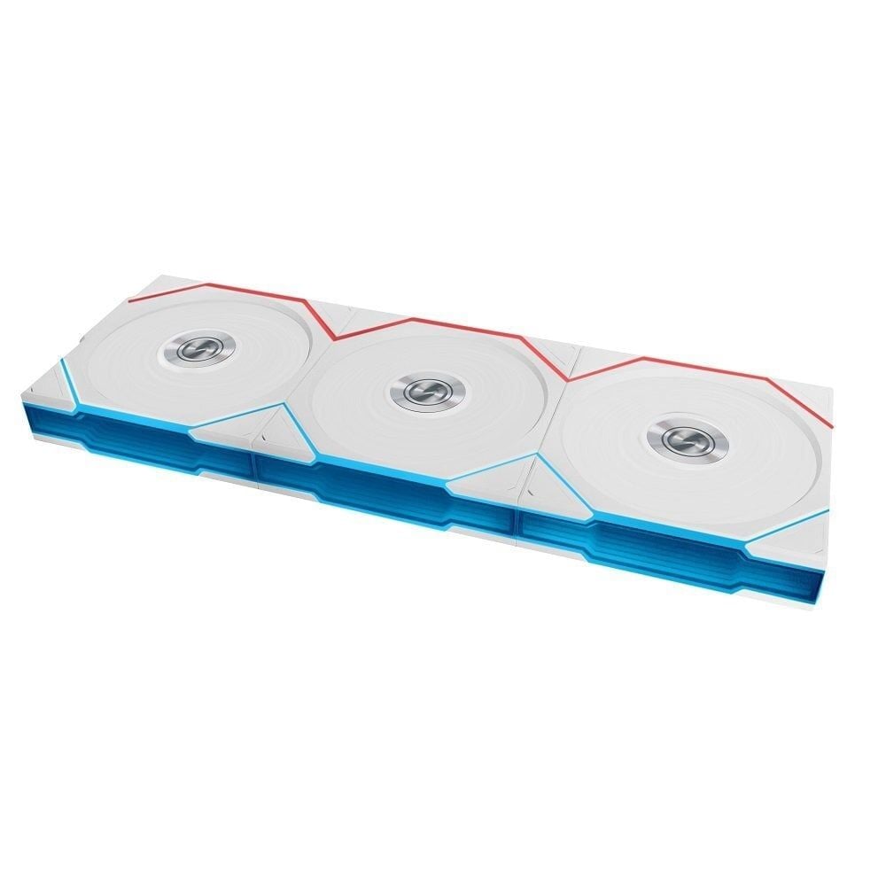 FAN  Lian-Li UNI Fan TL Wireless  120 Triple ( Bộ 3 fan )