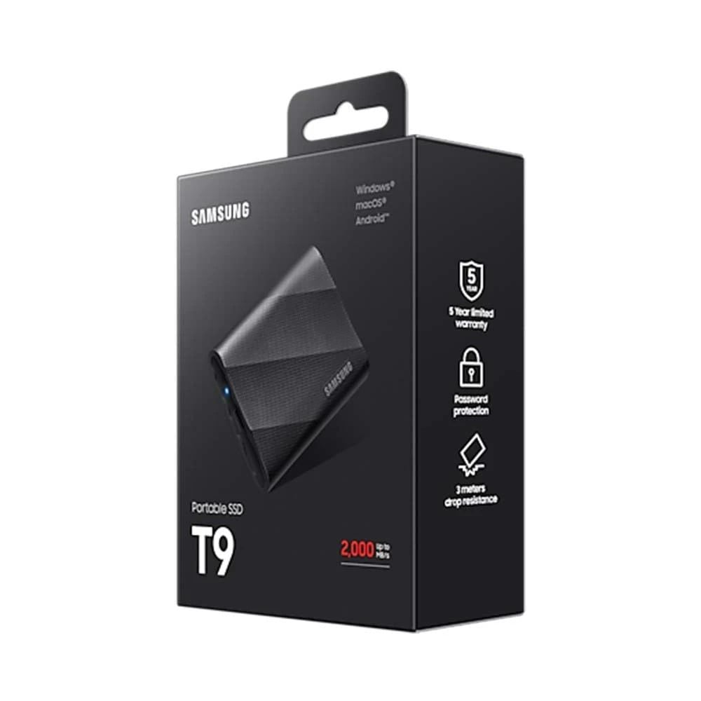 Ổ cứng di động SSD 1TB Samsung T9 2000MB/s USB 3.2 Gen 2x2 (20 Gbps)