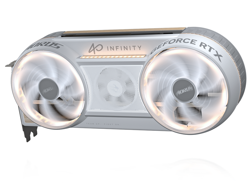 VGA Gigabyte RTX AORUS GeForce RTX™ 5080 INFINITY WOOD 16G White