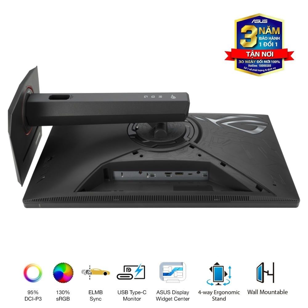 Màn hình Asus ROG Strix XG27UCG 27  Fast IPS 4K 160Hz-FHD 320Hz chuyên game