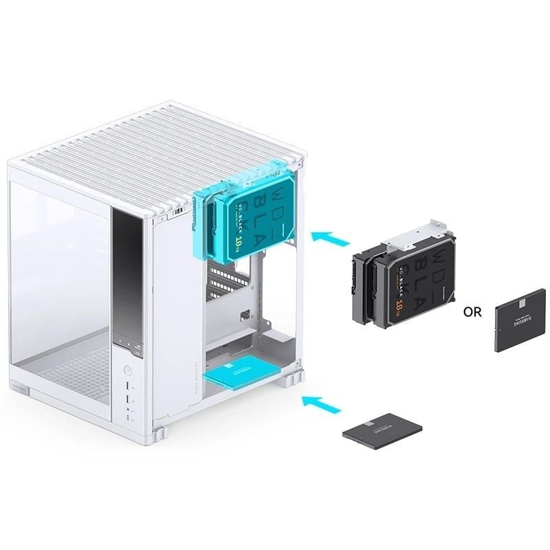 Case Jonsbo D34  M-ATX