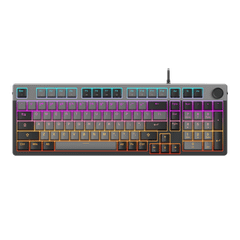 Bàn phím cơ gaming Dareu EK98L Gray | Có dây, Fullsize, Linear Switch, RGB, Black/Gray