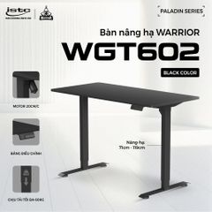 Bàn nâng hạ WARRIOR – Paladin Series – WGT602 Trắng/ Đen