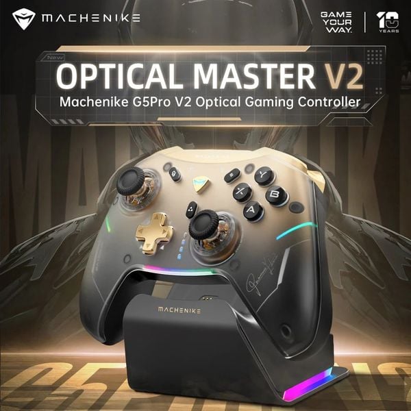 Tay cầm Machenike G5 Pro v2 Premium Edition Set Tri-mode Hot-swap