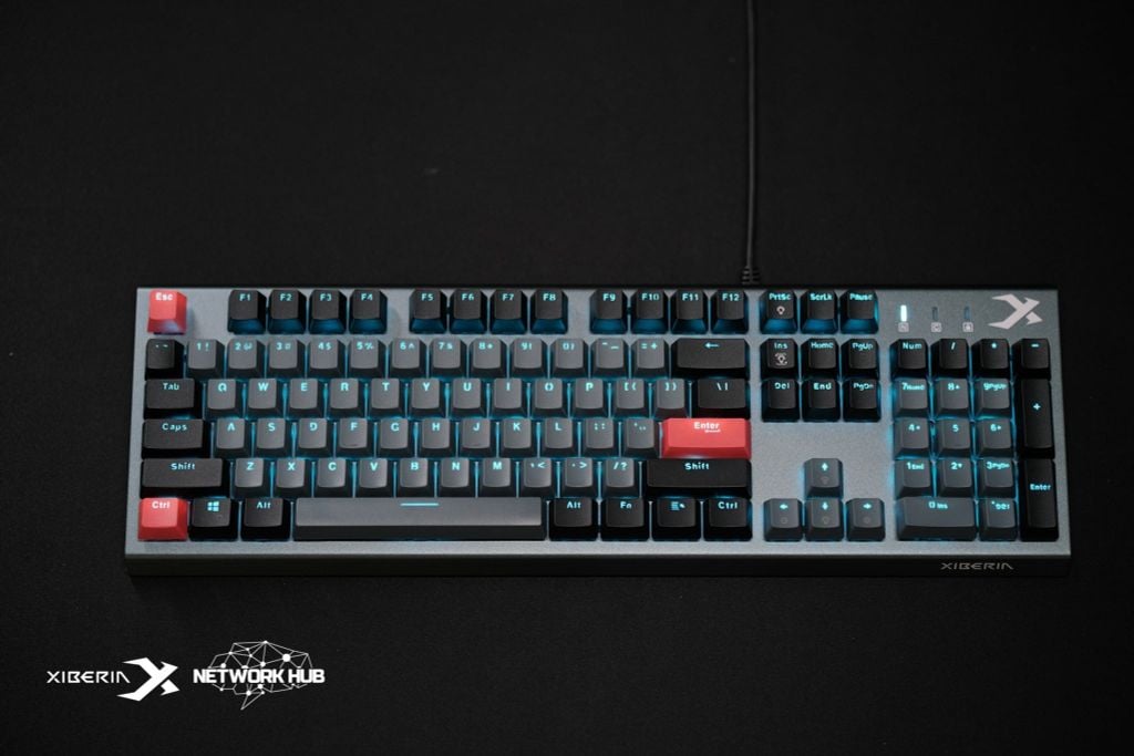 Bàn Phím Cơ XIBERIA XS3100 Blue Ice Blade Mechanical Keyboard