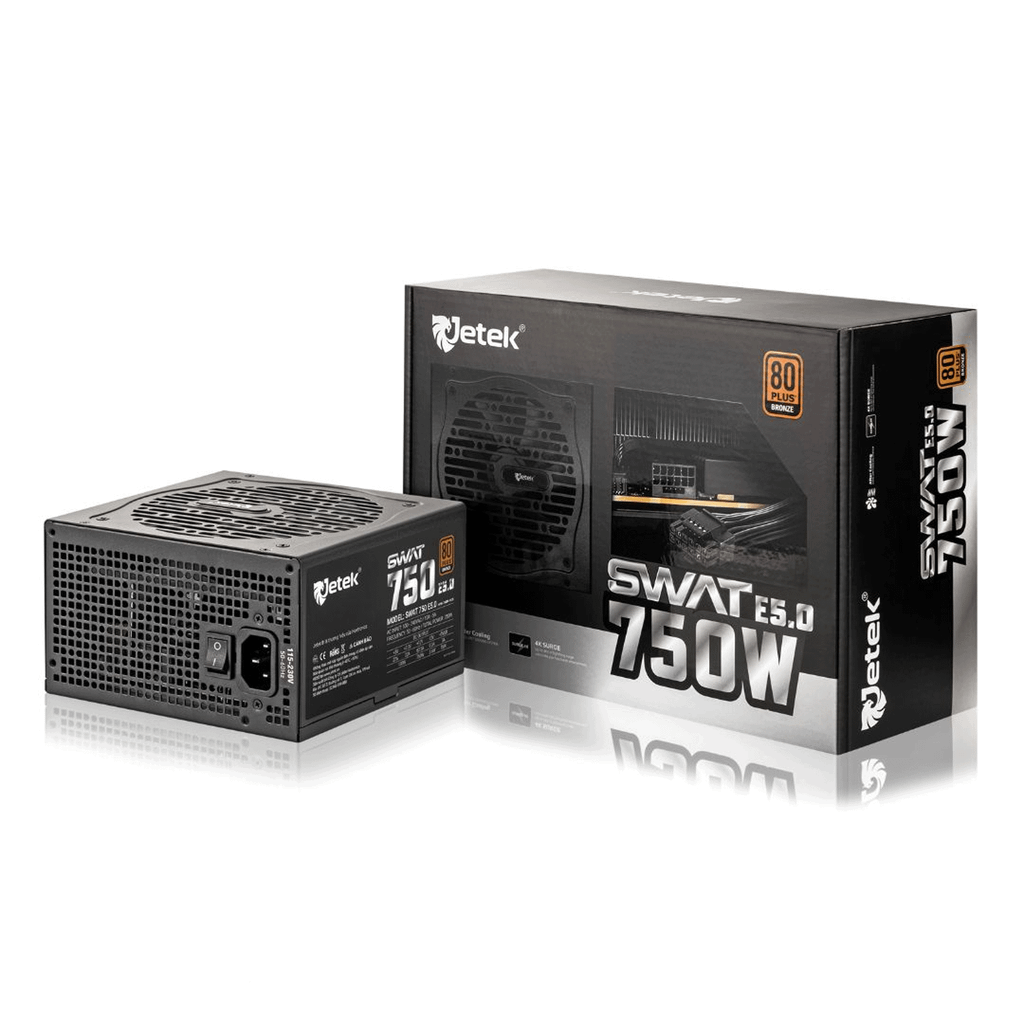 Nguồn Jetek SWAT750 E5.0 750W 80 Plus Bronze