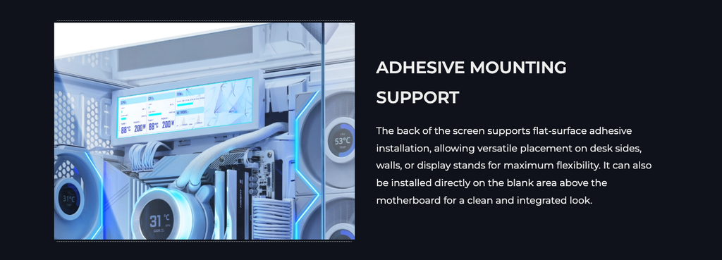 Màn hình đa năng Lian Li 8.8 UNIVERSAL SCREEN