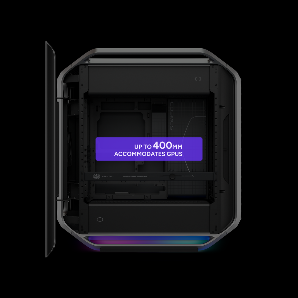 Thùng máy Cooler Master Cosmos Alpha - Đen