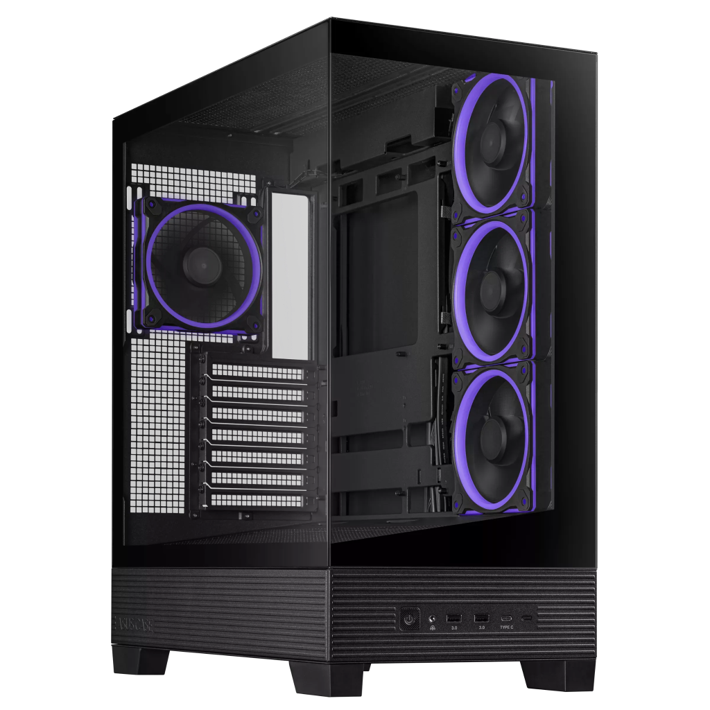 Vỏ case ASUS A31 PLUS  ( Sẵn 3 Fan )