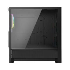 Vỏ Case LinkTech Bahamut 4FA Mid-Tower ( Sẵn 4 Fan ARGB) Black