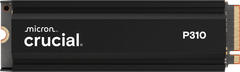 Crucial P310 1TB PCIe Gen4 NVMe 2280 M.2 SSD with heatsink