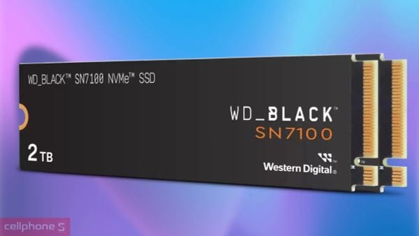 SSD WD Black SN7100 2TB PCIe Gen4 x4 NVMe M.2