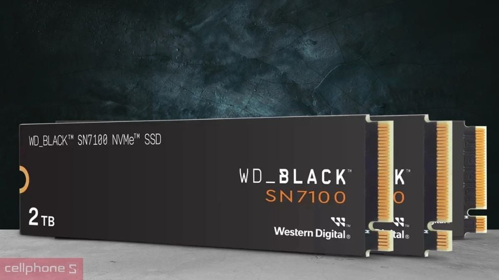 SSD WD Black SN7100 2TB PCIe Gen4 x4 NVMe M.2