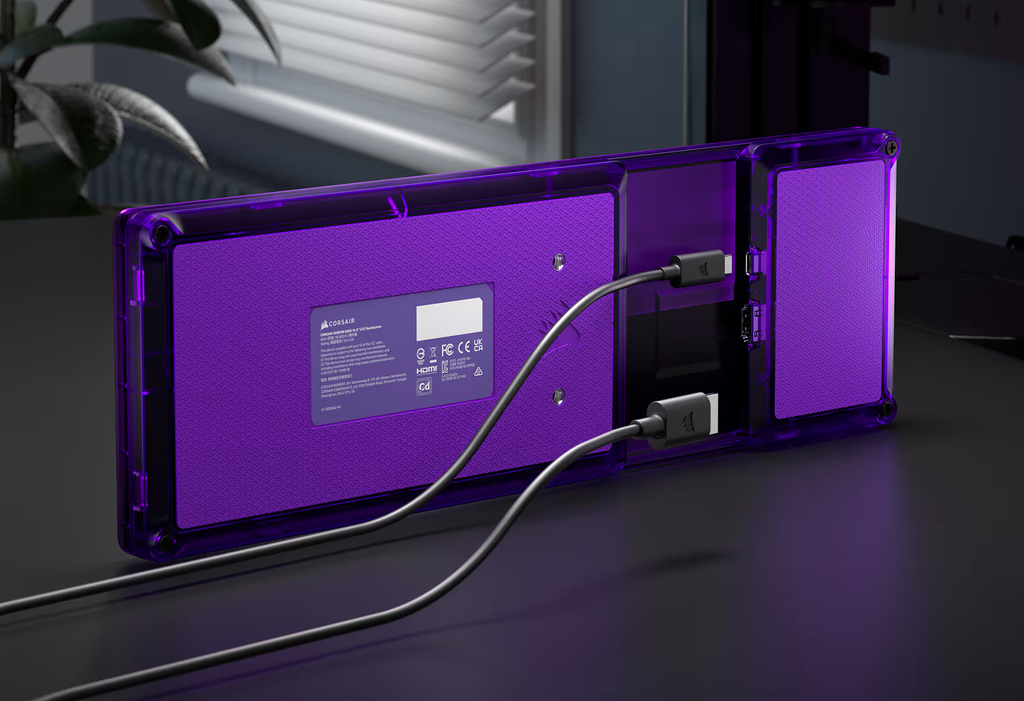Màn hình cảm ứng Corsair XENEON EDGE LCD 14.5 inch UWHD 60Hz  ( Atomic Purple  )