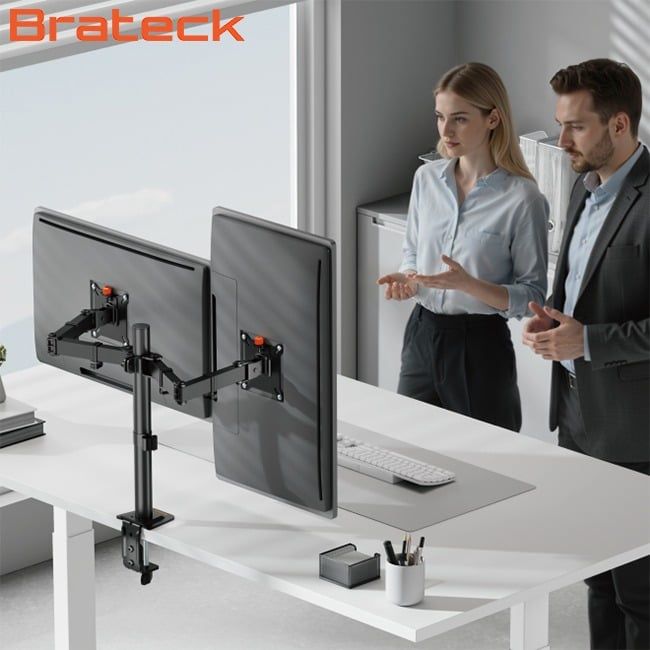 Giá treo màn hình văn phòng Brateck BT-AMA-B2 17-32inc ( Arm đôi )