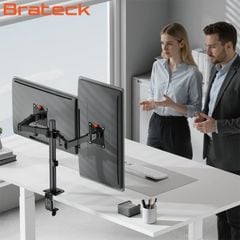 Giá treo màn hình văn phòng Brateck BT-AMA-B2 17-32inc ( Arm đôi )