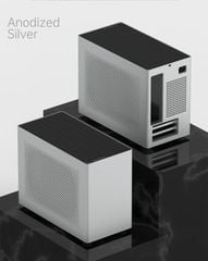 Vỏ máy tính ITX COOJ Z13 ( Black / Silver )